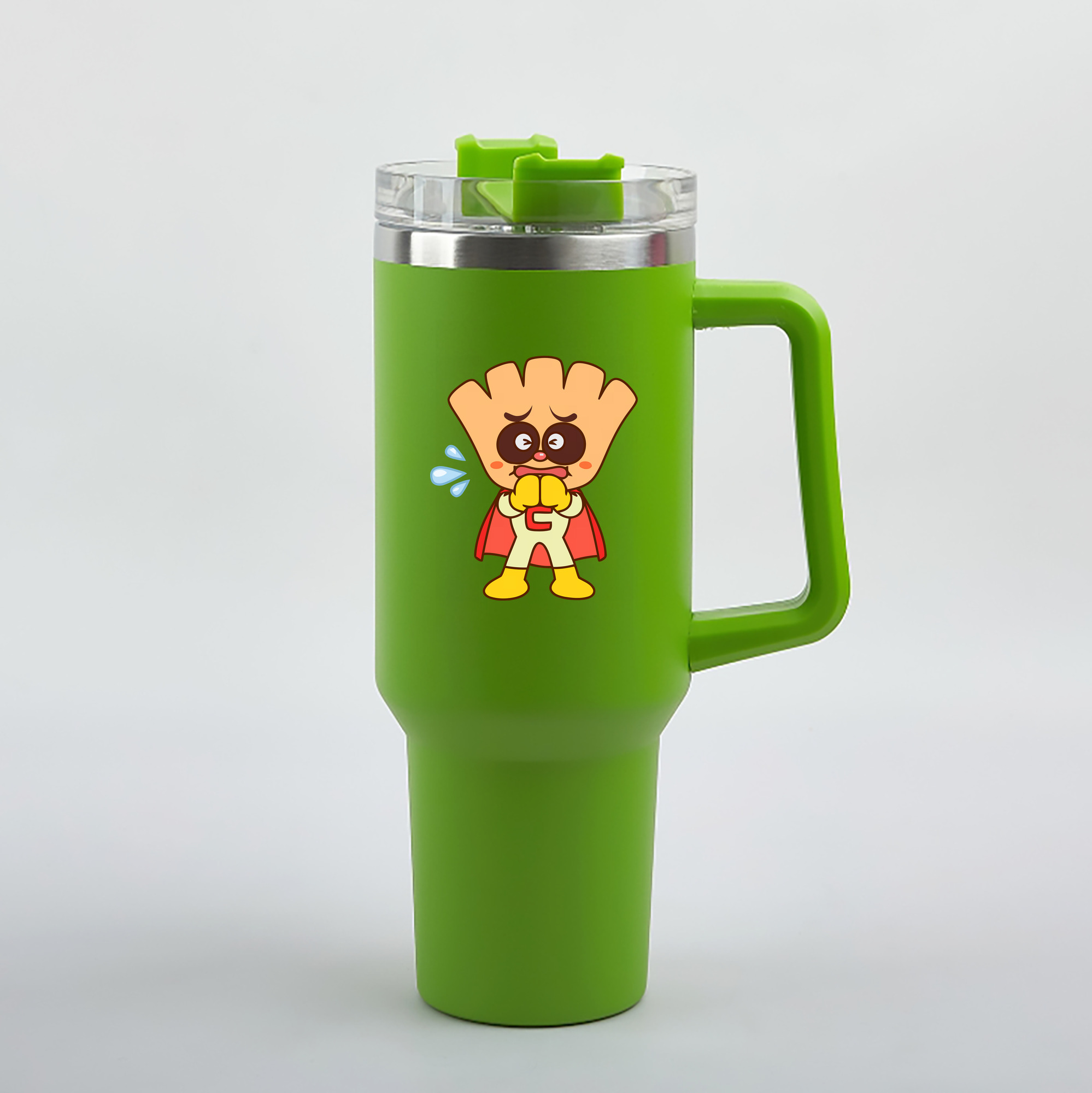 （画像用） アンパンマン Anpanman 1200mL車用タンブラー（カラープリント）